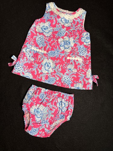 Lilly pulitzer roxie pink baby - pulitzer,