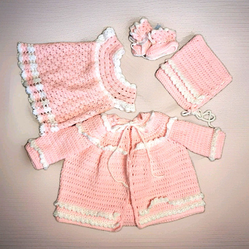 Maglione all uncinetto rosa - maglione, all'uncinetto