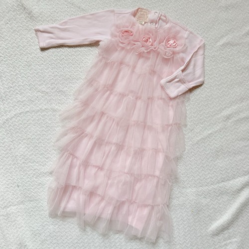 Abito vestito neonato manica